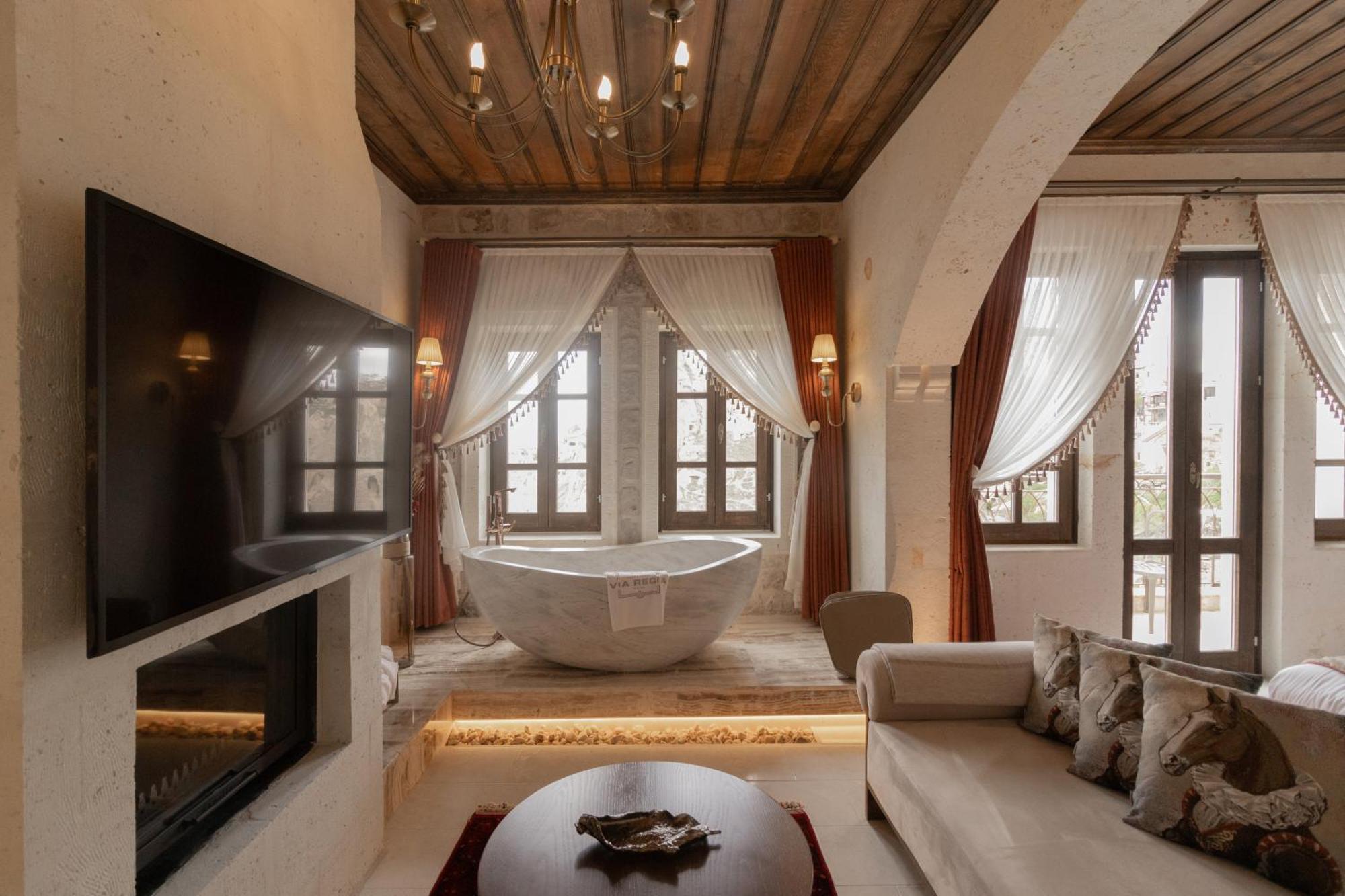 Via Regia Cappadocia Hotel Учгісар Екстер'єр фото